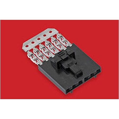 Molex Board Connector, 16 Contact(S), 1 Row(S), Female, 0.1 Inch Pitch, Crimp Terminal, Black Insulator,  14562164